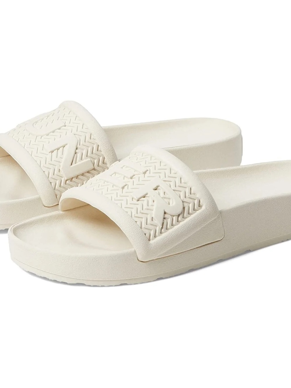 Hunter Women’s Bloom Slides Cream Size 9